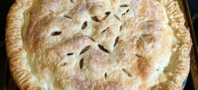 homemade apple pie